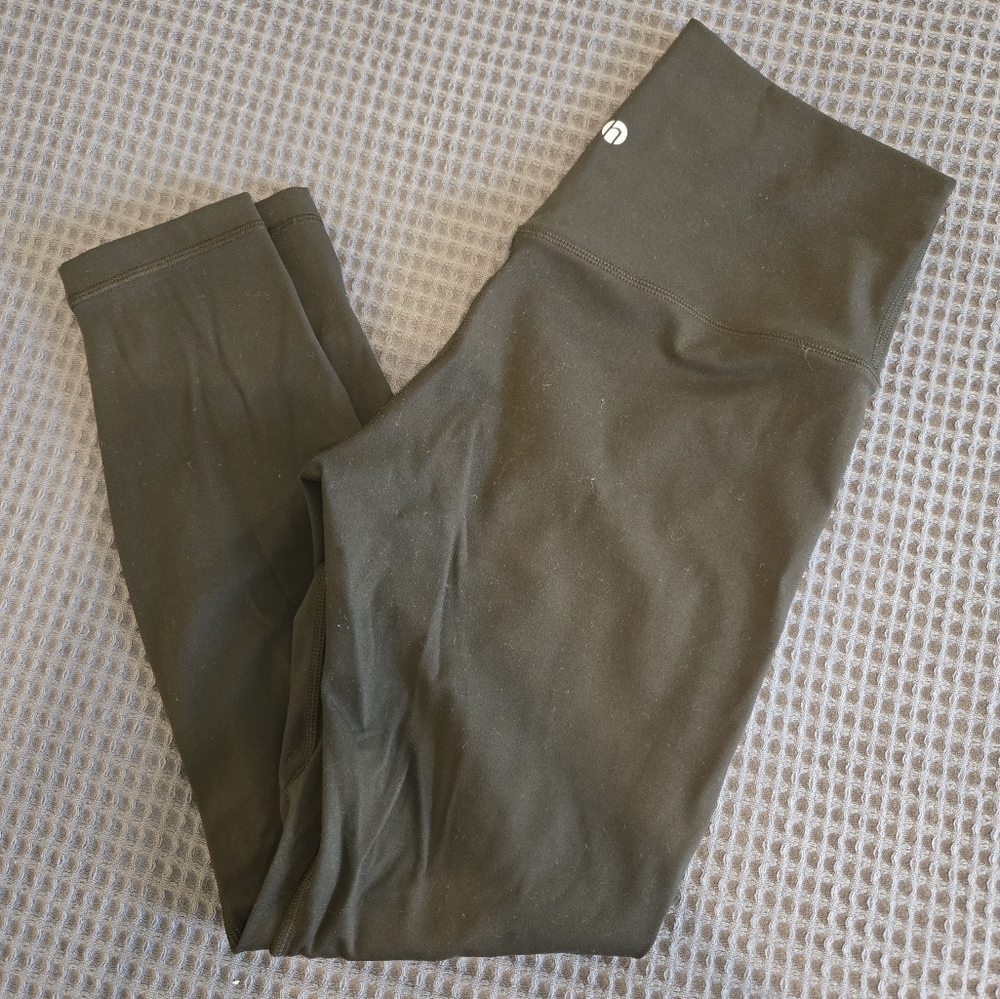 HeyNuts Essential Leggings, High Waisted Compression Soft Pants Athletic Workout